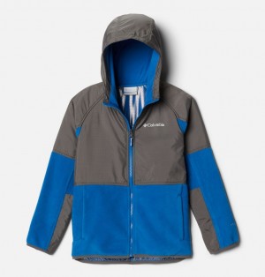 Columbia Basin Butte Kids' Fleece Jackets | DKLJAQ-619