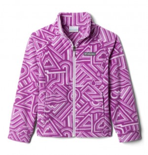 Columbia Benton Springs II Kids' Fleece Jackets | QEGNRA-075