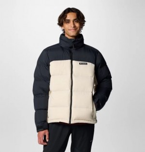 Columbia Bulo Point™ III Men Down Jackets Black / White | ZJMPXW-468