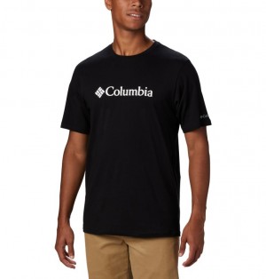 Columbia CSC Basic Logo Men T-Shirts | OPVZQW-431