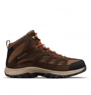 Columbia Crestwood Mid Men Waterproof Boots | YXFSDW-204