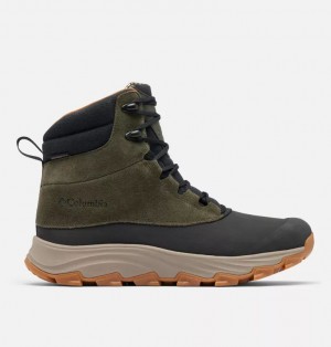 Columbia Expeditionist™ Shield Men Winter Boots Green / Black | VXSHYQ-586