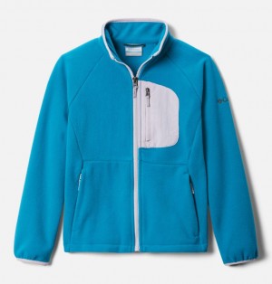 Columbia Fast Trek III Kids' Fleece Jackets | RAEMFB-479