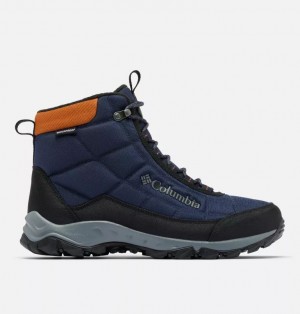 Columbia Firecamp™ Men Boots Blue | RXLFYQ-047