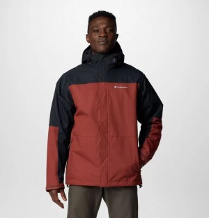 Columbia Hikebound™ II Interchange Men Insulated Jackets Black / Red | FWTOCJ-254