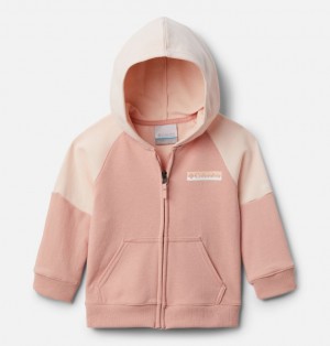 Columbia Logo Kids' Hoodies | LQGXCA-516