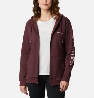 Columbia Logo Women Hoodies | HMGERA-821