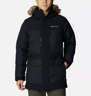 Columbia Marquam Peak Fusion™ II Hooded Men Jackets Black | OBAFUY-125