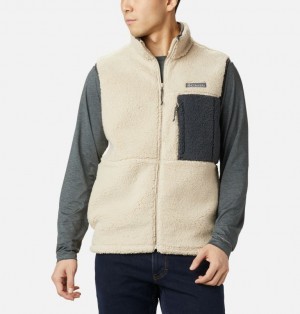 Columbia Mountainside Sherpa Men Vest | YFDSWP-794