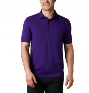 Columbia Omni-Wick Men Polo Shirts | LFRHDZ-017