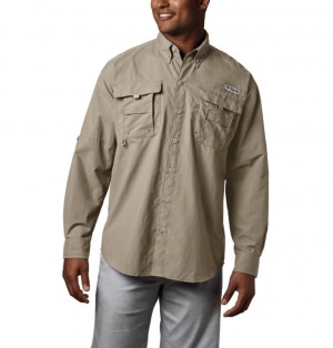 Columbia PFG Bahama II Men Fishing Shirts | QZIEMU-095