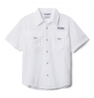 Columbia PFG Bahama Kids' Shirts | XRLBGM-694