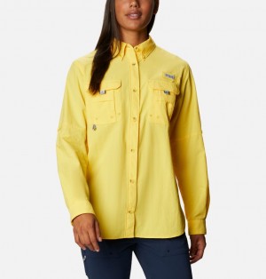 Columbia PFG Bahama Women Shirts | ZGOVWU-435