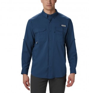 Columbia PFG Blood and Guts Men Shirts | EBSIZF-486