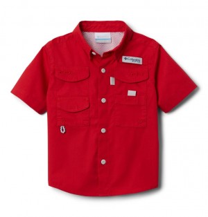 Columbia PFG Bonehead Kids' Shirts | QUYLBA-480