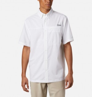 Columbia PFG Grander Marlin Men Shirts | ZCAHUT-674