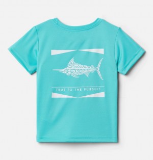 Columbia PFG Kids' Shirts | GBVFOP-481