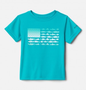 Columbia PFG Kids' Shirts | NHPCWE-981