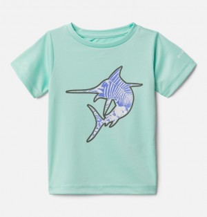 Columbia PFG Kids' Shirts | UWKQEA-421