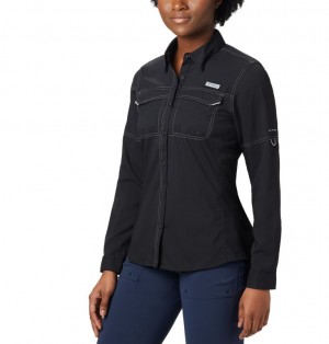 Columbia PFG Lo Drag Women Shirts | PSFKZV-153