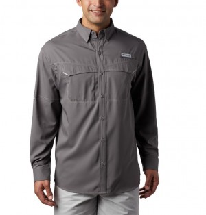 Columbia PFG Low Drag Offshore Men Shirts | EFSUPK-769