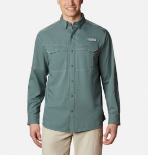 Columbia PFG Low Drag Offshore Men Shirts | HDQSVI-967