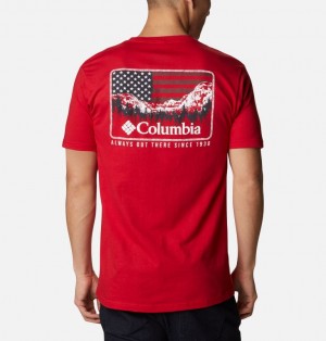 Columbia PFG Men T-Shirts | CAIFOS-450