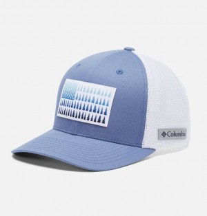 Columbia PFG Mesh Tree Flag Baseball Men Hats | MFNCYH-150