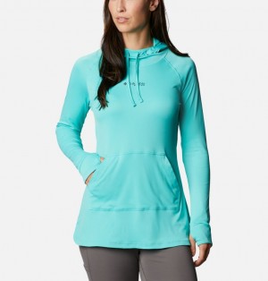 Columbia PFG Respool Women Hoodies | CKIZFV-130