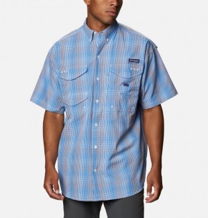 Columbia PFG Super Bonehead Men Fishing Shirts | JEAHGD-608