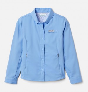 Columbia PFG Tamiami Kids' Shirts | QBAJTL-640