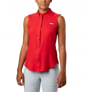 Columbia PFG Tamiami Women Shirts | GAUCVY-810