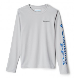 Columbia PFG Terminal Tackle Kids' Shirts | DUCPVH-350