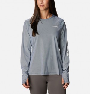 Columbia PFG Tidal Deflector Women Hoodies | XAOQWT-256