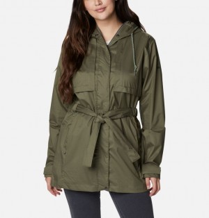 Columbia Pardon My Trench Women Rain Jackets | OUHKAF-195