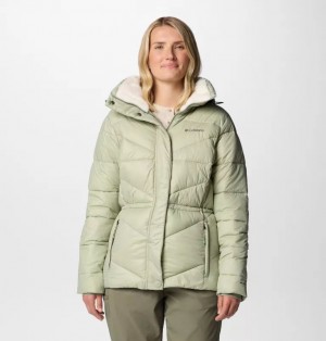 Columbia Peak to Park™ III Insulated Women Hooded Jackets Green | TXSCUY-249