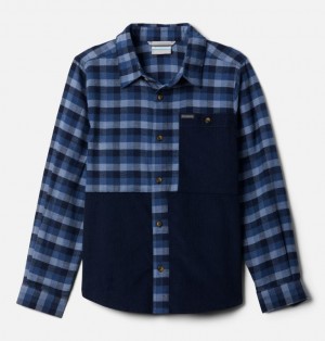 Columbia Rockfall Kids' Shirts | TMDBIE-316