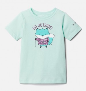 Columbia Shannon Falls Kids' Shirts | VTSIGD-548