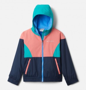 Columbia Side Hill Kids' Windbreaker | NJPMLY-273