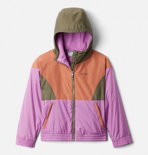 Columbia Side Hill Kids' Windbreaker | UCBLNS-504