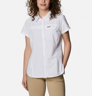 Columbia Silver Ridge Women Shirts | JUQPBK-203