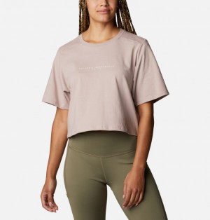 Columbia Sun Trek Women T-Shirts | AEJUTX-294