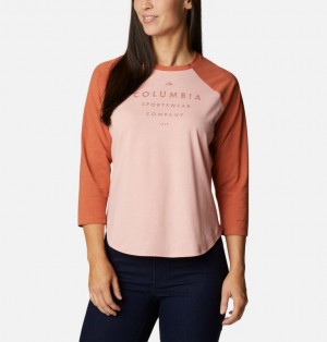 Columbia Sun Trek Women T-Shirts | CRTZFV-189