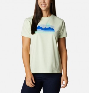 Columbia Sun Trek Women T-Shirts | QDAXUH-518