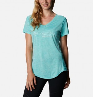 Columbia Trinity Trail Women T-Shirts | UJKLSO-613