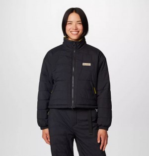 Columbia Wallowa™ Insulated Cropped Women Jackets Black | XBITPG-352