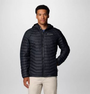 Columbia Westridge™ Down Men Hooded Jackets Black | FHSWRK-539