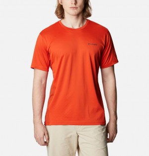 Columbia Zero Ice Cirro-Cool Men T-Shirts | CSZGUV-356