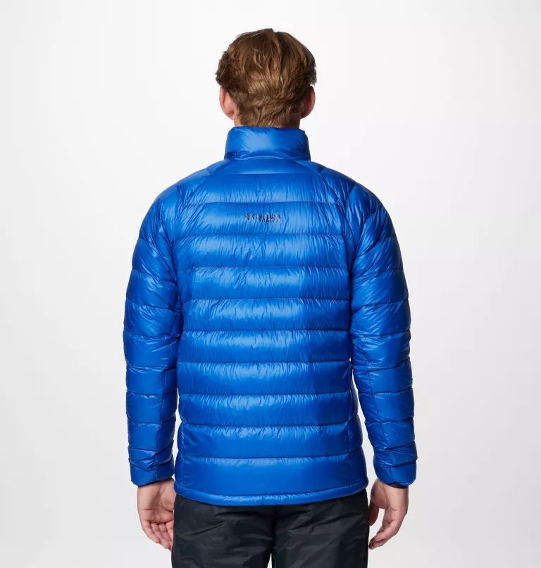 Columbia Arctic Crest™ Men Down Jackets Blue | FLWBEH-986