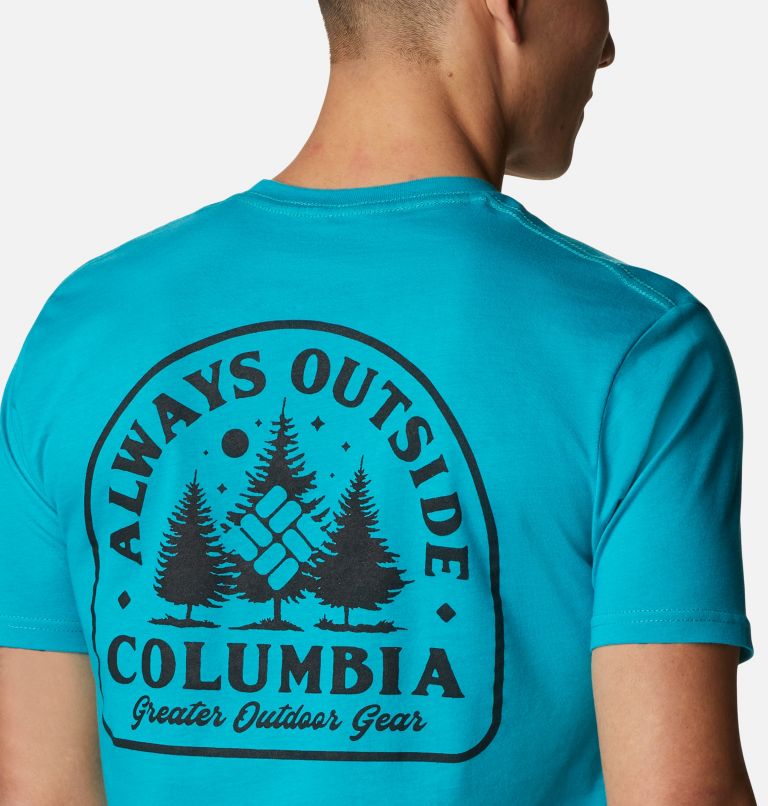 Columbia Backpacking Men T-Shirts | RDNTMY-630